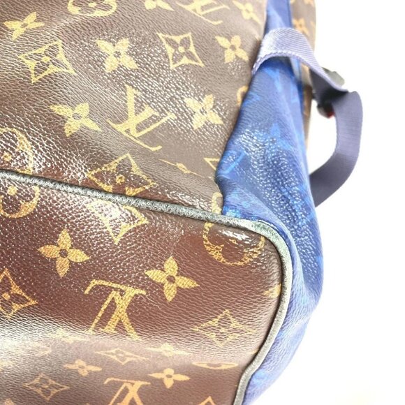 LOUIS VUITTON M43834 Monogram Kim Jones Pacific drawstring bag Backpack main image 4